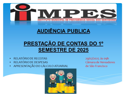 AUDIÊNCIA PUBLICA